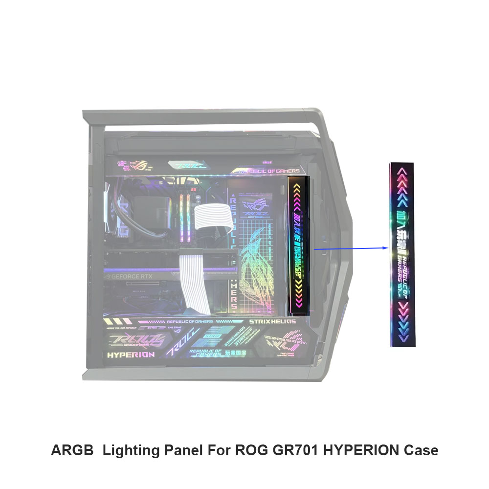 Holy Stone Drone Hs440 - ARGB ROG GR701 HYPERION シャーシ照明パネル、5V AURA