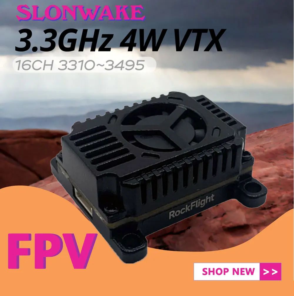 SLONWAKE FPV 3.3G 16CH 4000mW  - Fpv Drone Antenna のレビューと価格