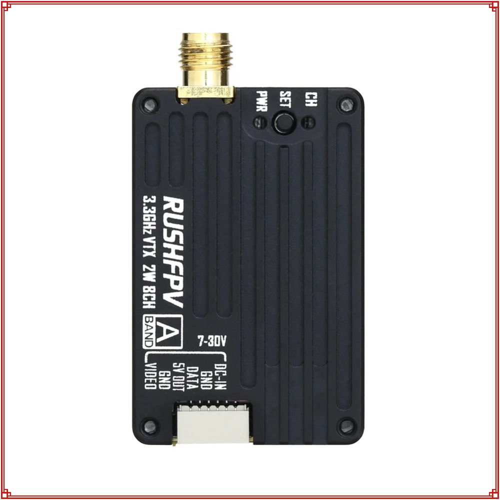 2026年新型 RUSHFPV 3.3G 2W VTX送信機 - Fpv Drone Antenna のレビューと価格