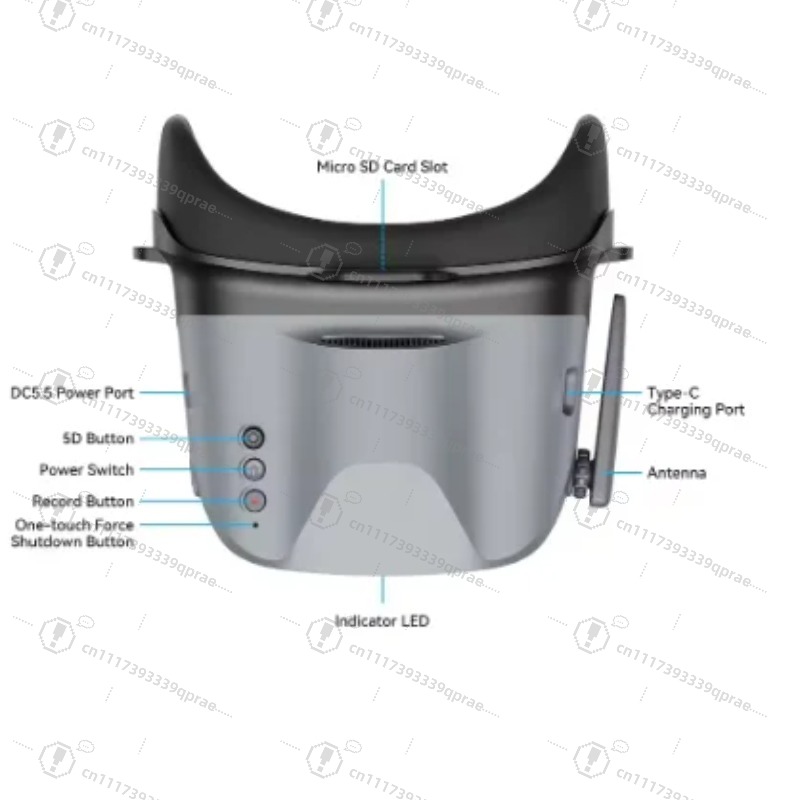 アナログFPVゴーグル BETAFPV VR04 4.3イン - Fpv Drone Goggles のレビューと価格
